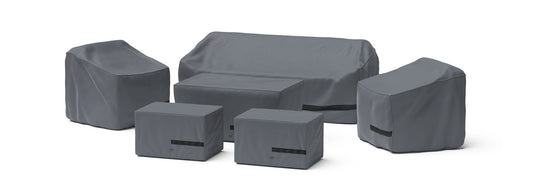 RST Brands - Venetia 6 Piece Motion Fire Seating Furniture Cover Set