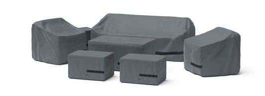 RST Brands - Portofino® Repose 7 Piece Motion Fire Seating Furniture Cover Set