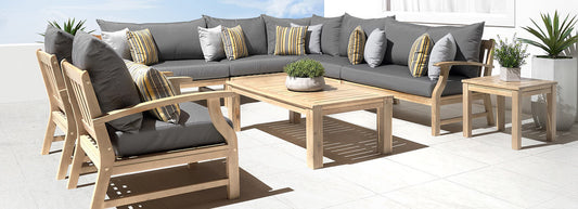 RST Brands - Kooper™ 9 Piece Seating Furniture Cover Set