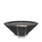 The Outdoor Plus - 24" Round Cazo Water Bowl - Wood Grain GFRC Concrete - OPT-24RWGWO