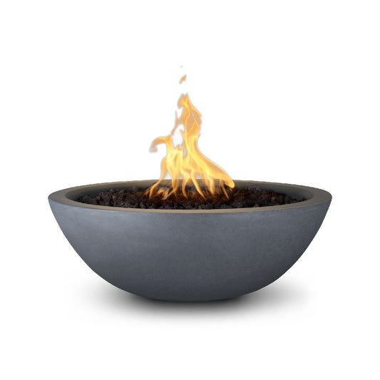 The Outdoor Plus - 27" Round Sedona Fire Bowl - GFRC Concrete - NG, LP - OPT-27RFO