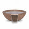 The Outdoor Plus - 27" Sedona Wood Grain Planter Bowl - OPT-27RWGPO