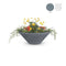 The Outdoor Plus - 31" Round Cazo Planter Bowl - GFRC Concrete - OPT-31RP