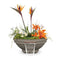 The Outdoor Plus - 24" Roma GFRC Concrete Planter & Water Bowl - OPT-ROMPW24