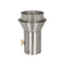 The Outdoor Plus - Cubist Torch with Original TOP Torch Base - Stainless Steel - OPT-TT19M