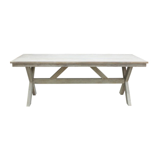OUTSY - Santino 83 Inch Wood Dining Table - 0ASAN-WT-GR