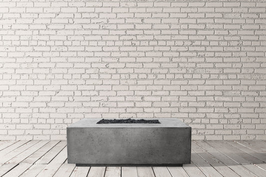 Prism Hardscapes - 58" Porto 65,000 BTU LP Rectangular Fire Pit Table