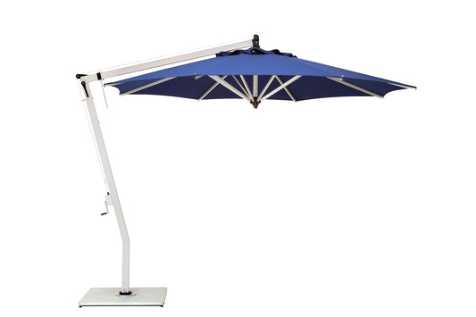 Woodline - 10.5’ Picollo Aluminum Cantilever Round Crank Lift Umbrella - PI32RA