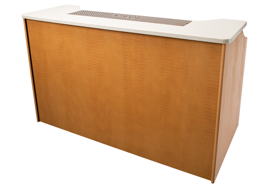 Perlick - 70” Tobin Ellis Signature Series Limited Edition Mobile Bar: two drainboards, bottle well, ice chest, and bottle rail - RMB-001