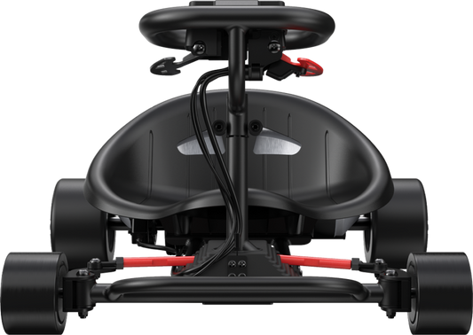 Razor - Ground Force Rad Rod Go Kart - Black With Up to 10 mph Max Speed - 25141001