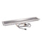 The Outdoor Plus - 24" Raised Lip Rectangular Drop In Pan & Linear SS Burner - OPT-RLRCT248
