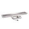 The Outdoor Plus - 72" Raised Lip Rectangular Drop In Pan & Linear SS Burner - OPT-RLRCT728