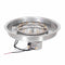The Outdoor Plus - 13" Round Drop-in Pan and 8" SS Round Bullet Burner - OPT-BP13RRSS
