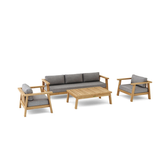 Anderson Teak - 4-PC PALERMO DEEP SEATING | SET-321