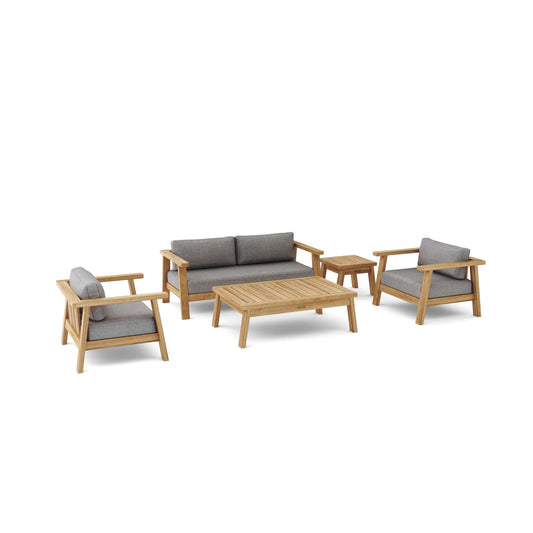 Anderson Teak - 5-PC PALERMO DEEP SEATING | SET-322