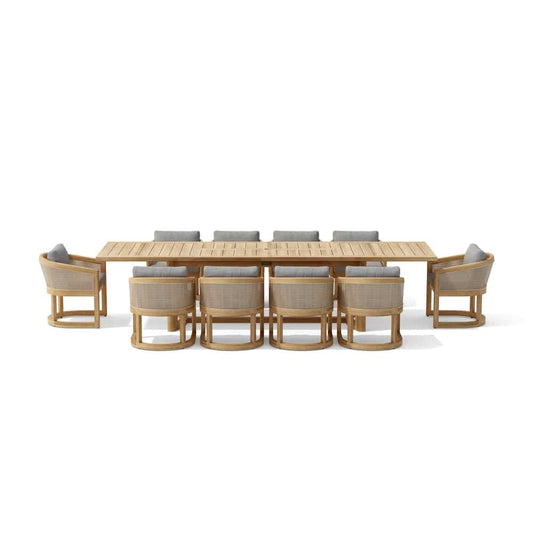 Anderson Teak - 11-pc Catania Dining Set - SET-337
