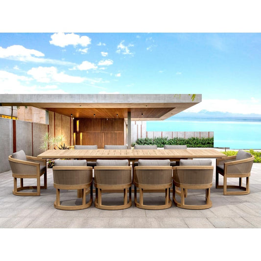 Anderson Teak - 11-pc Catania Dining Set - SET-337