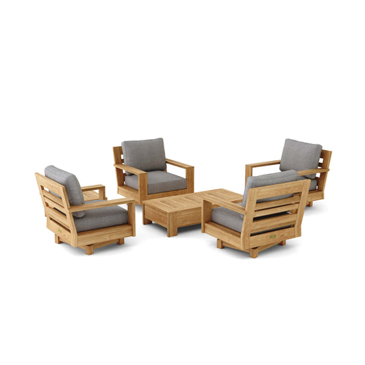 Anderson Teak - 6-PC MADERA DEEP SEATING | SET-523