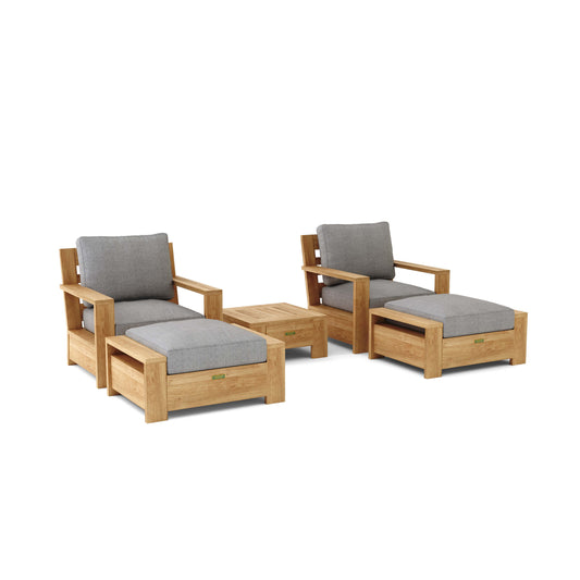 Anderson Teak - 5-PC Madera Deep Seating - SET-524