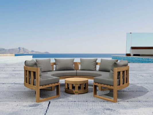 Anderson Teak - CIRCULAR MODULAR DEEP SEATING | SET-810