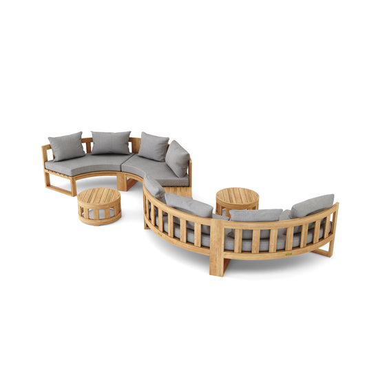 Anderson Teak - CIRCULAR MODULAR DEEP SEATING | SET-813