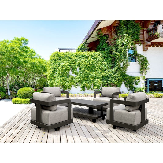 Anderson Teak - 5-PC GRANADA DEEP SEATING | SET-904