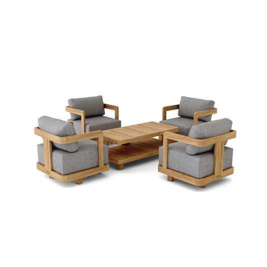 Anderson Teak - 5-PC Granada Deep Seating - SET-904