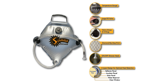 ADVANCED ELEMENTS | 2.5 GALLON SUMMER SHOWER | SS760