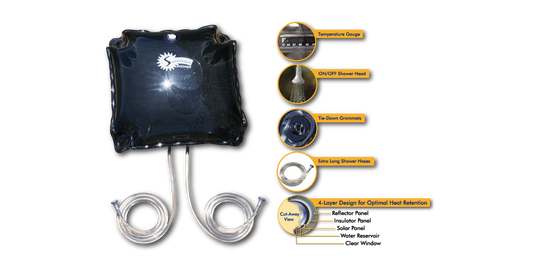 ADVANCED ELEMENTS | 10.0 GALLON SUMMER SHOWER | SS763