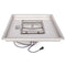 The Outdoor Plus - 36" Square Raised Lip Drop-in Pan & 30" Stainless Steel Square Burner - OPT-RLSQR36