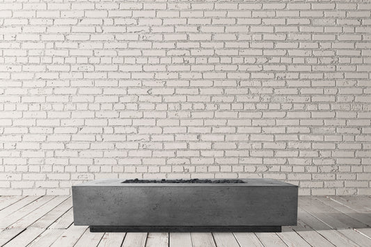 Prism Hardscapes - 72" Tavola 72 65,000 BTU NG/LP Rectangular Fire Pit Table