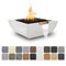 The Outdoor Plus - 36" Avalon GFRC Fire & Water Bowl - NG, LP - OPT-AVLFW36