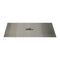 The Outdoor Plus - 37" x 21" Rectangular Stainless Steel Lid - OPT-RC3721