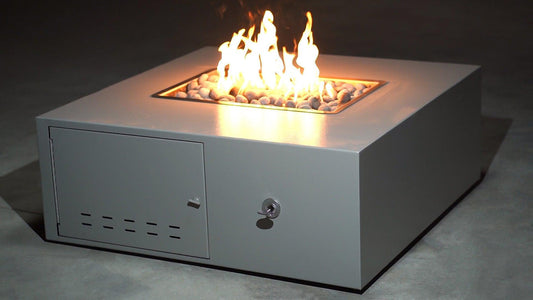 The Outdoor Plus - Gallaway Fire Pit 42" - Powder Coat - NG, LP - OPT-GALPC42