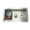 The Outdoor Plus - Gas Timer With Push Button, E-Stop & Key Valve - Recessed Panel - OPT-GTESTOPTMPBKVRP