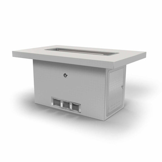 The Outdoor Plus - 96" x 30" x 24" RTF Rectangular Table Form - NG, LP - OPT-URST96DRPB