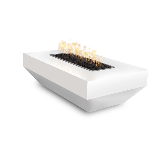 The Outdoor Plus - 108" x 28" Moderno Powder Coat Fire Pit - NG, LP - OPT-MODPC10828