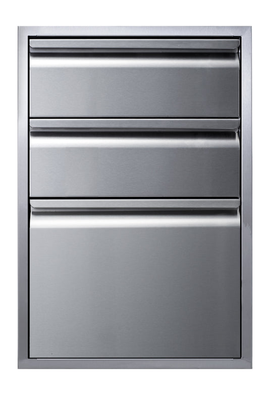 Memphis - 21" Four Drawer Stack, Capacity 100 lb - VGC21DB4