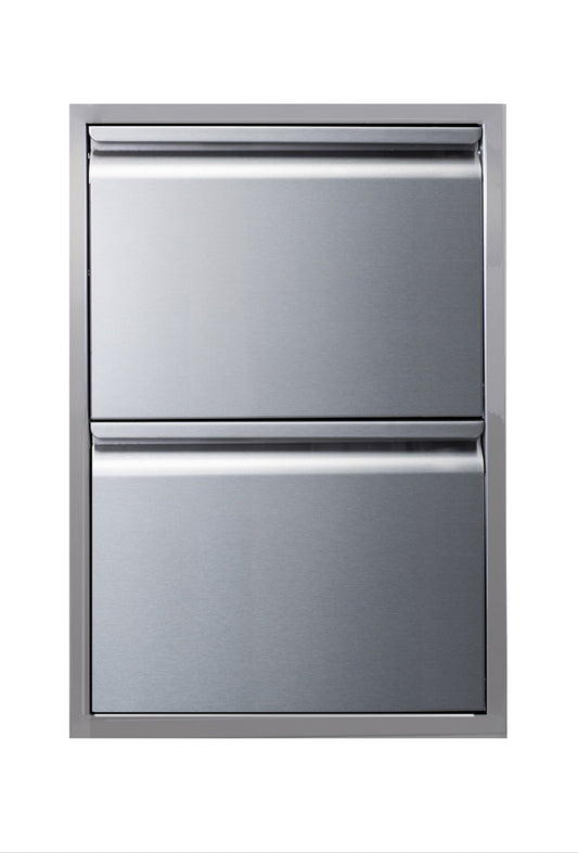 Memphis - Grills 21" Two Drawer Stack, Capacity 100 lbs - VGC15DB2