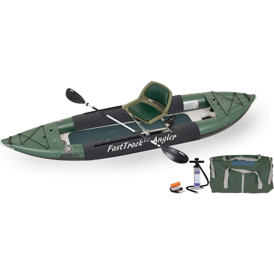 Sea Eagle - 385FTA Swivel Seat 12'6" Green FastTrack Fishing Rig Angler Series Fishing Inflatable Kayak ( 385FTAK_FR )