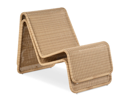 CO9 Design - Wave Stackable Lounge Chair - Natural, Set of 2