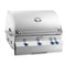 Fire Magic - A660i Aurora Built-In Gas Grill - Natural Gas/Propane - A660i