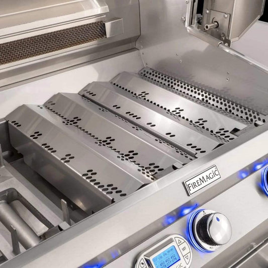 Fire Magic - 62 Inch Freestanding Gas Grill with 660 sq. in. Cooking Surface - A660s-8LAX-61-W