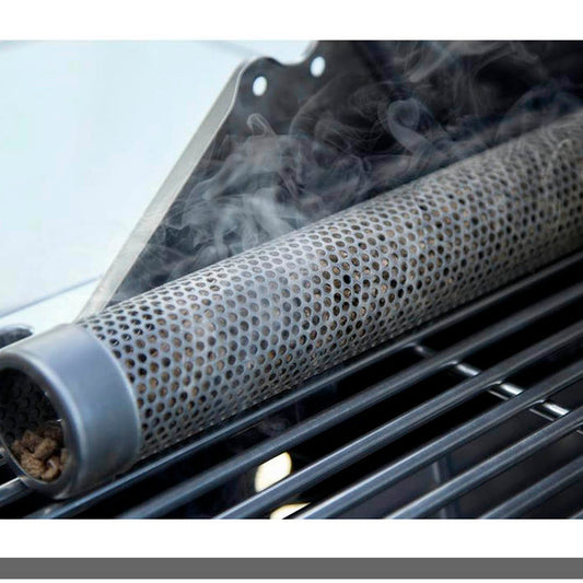 Smoker Combo Pack 12 in. Tube, Pitmasters Choice Pellets, Apple Pellets and Fire Starter 10 Packets