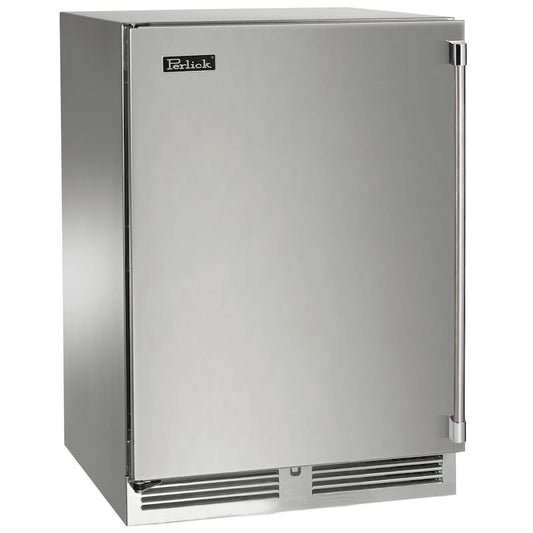 Perlick - 24" Signature Series Marine Grade Wine Reserve with stainless steel solid door- HP24WM-4