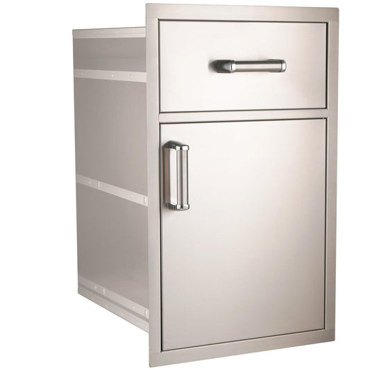 Fire Magic - Premium Flush 20-Inch Pantry/Access Drawer Combo - 54020S