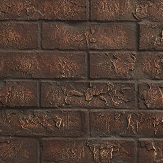 Majestic | Cottage Red Interior Brick Panels for Meridian 36 Series | BRICK36MERCR