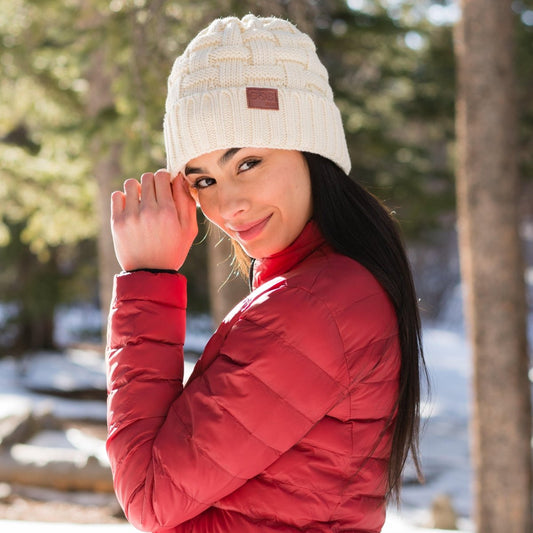 Gobi Heat - Womens Heated Beanie - Crest