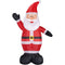 Christmas Time - 12-Ft. Tall Traditional Santa Claus, Prelit Outdoor Christmas Inflatable with Storage Bag - Red