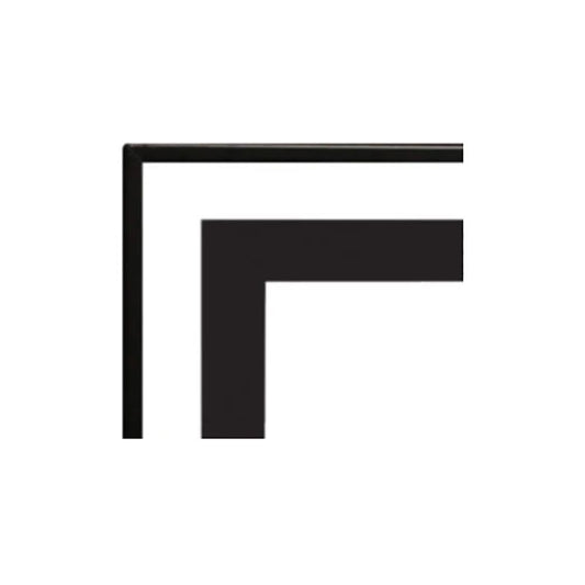 White Mountain Hearth - Black Beveled Frame only (for Boulevard 36-Inch Linear Fireplace)